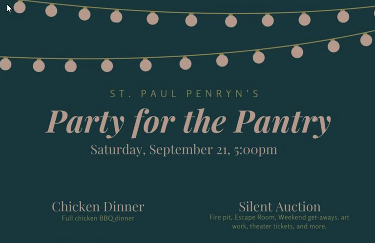 Party for the Pantry – 21 Sep 2024