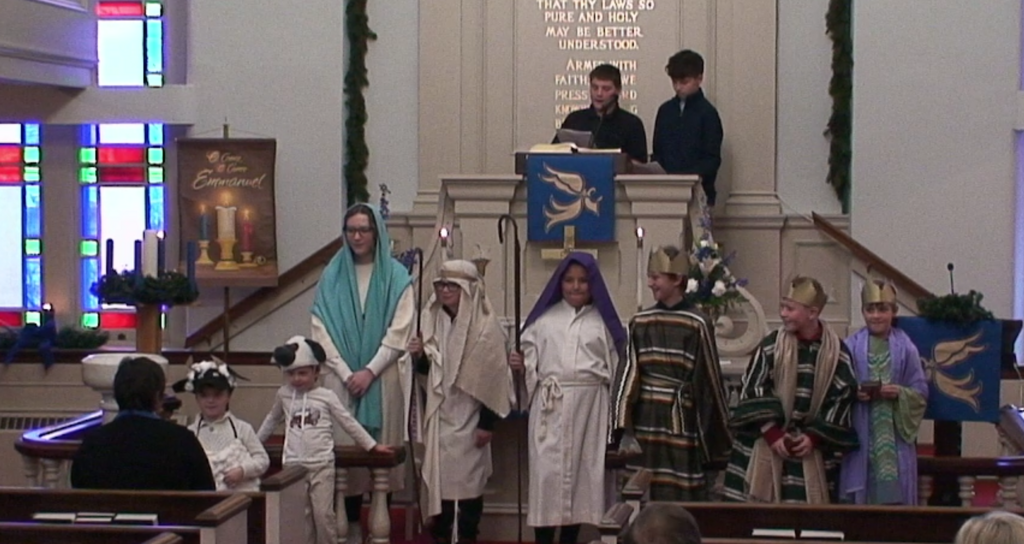 2025 First Sunday of Advent - Children's pagent